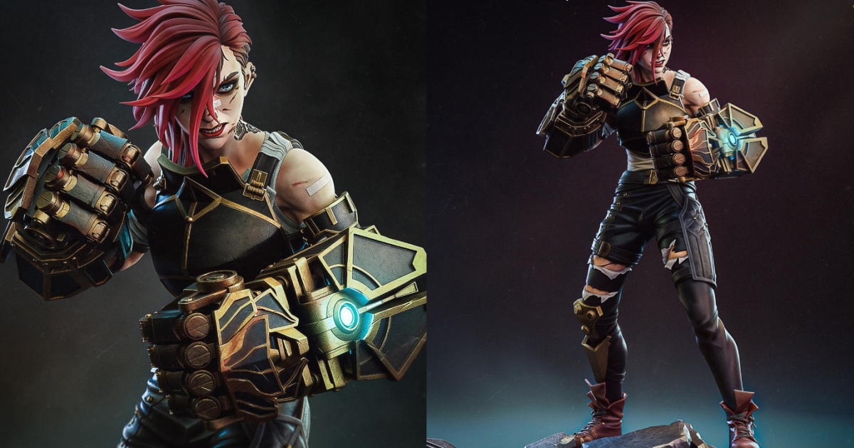 Read more about the article Gorgeously Detailed Model of Vi from Arcane That You Can 3D-Print