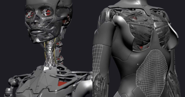 Read more about the article Impressive Detailed Cybernetic Body Made for Ghost in the Shell Movie