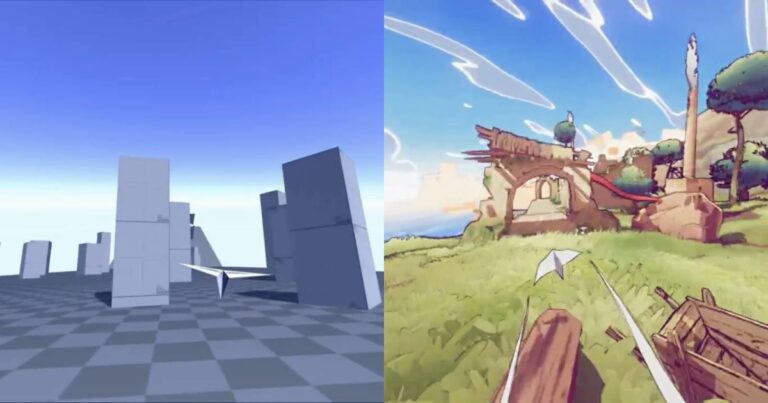 Read more about the article One Year Of Developing Stylized Paper Plane Adventure Game In One Minute