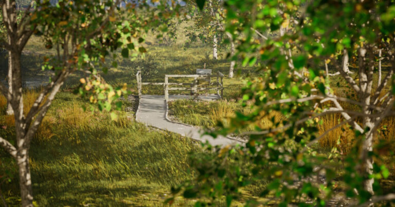 Read more about the article Picturesque Forest Replicated in Unreal Engine 5