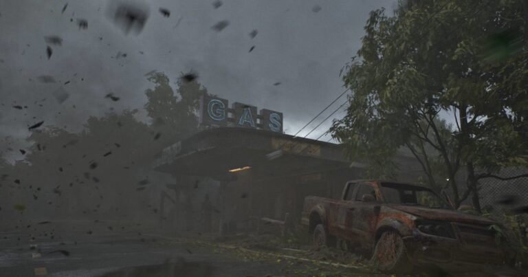 Read more about the article Silent Hill’s Streets Meet Tornado Chaos In This Unreal Engine 5 Environment