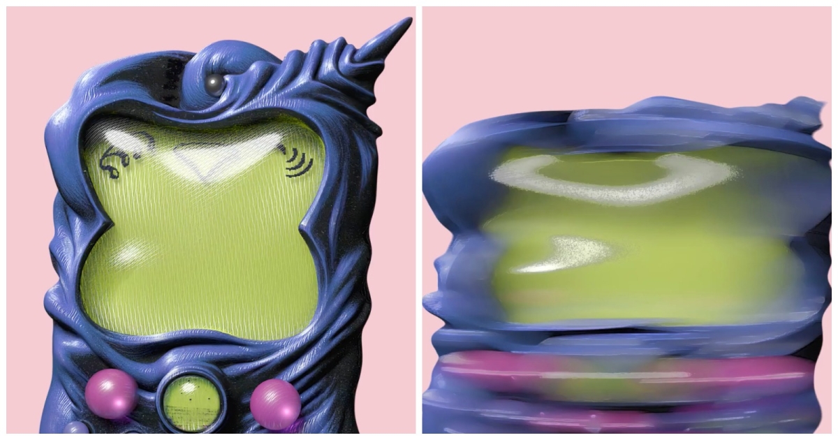 Read more about the article Stylish Painterly Scannerz-Like Handheld 3D Model Made with Blender