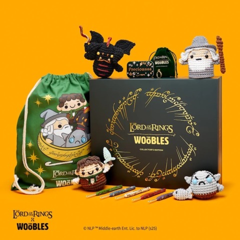 Read more about the article The Woobles Launches Adorable Lord Of The Rings Crochet Kits