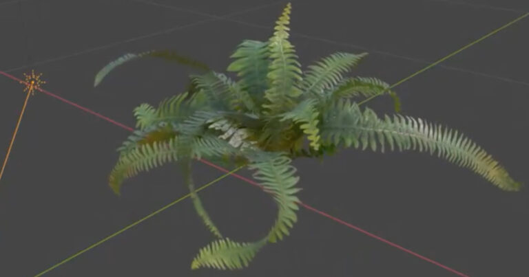 Read more about the article This Blender-Made Fern’s Physics Make It Look Like Tentacle Monster