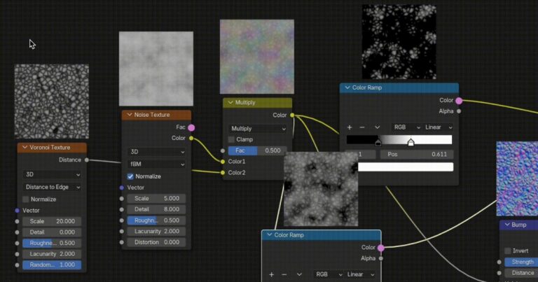 Read more about the article This Blender Tool Displays Real-Time Shader Node Output Previews