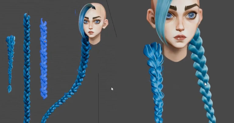 Read more about the article Which of These Braids on Jinx from Arcane Do You Like Most?