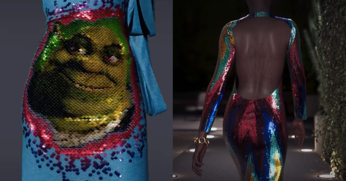 Read more about the article You Need to See Shrek made with Sequin Substance 3D Designer Material