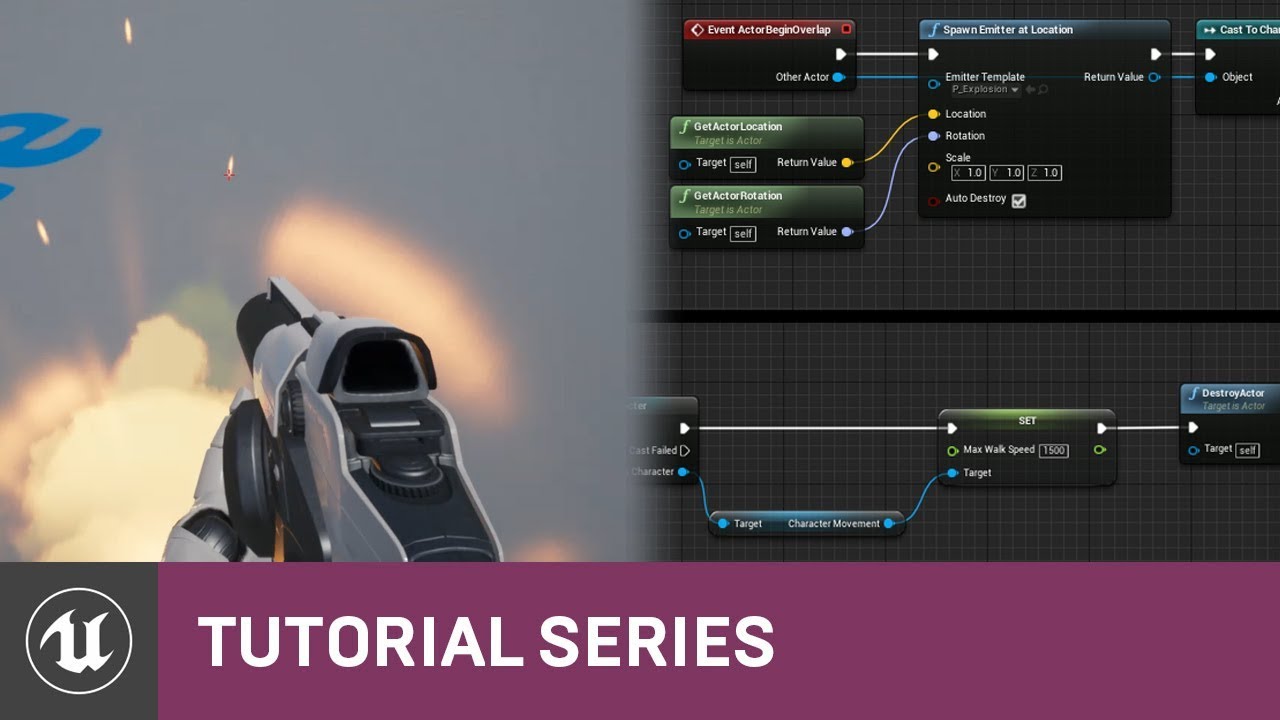 Read more about the article Blueprint Quickshot: Pickup | 02 | v4.7 Tutorial Series | Unreal Engine