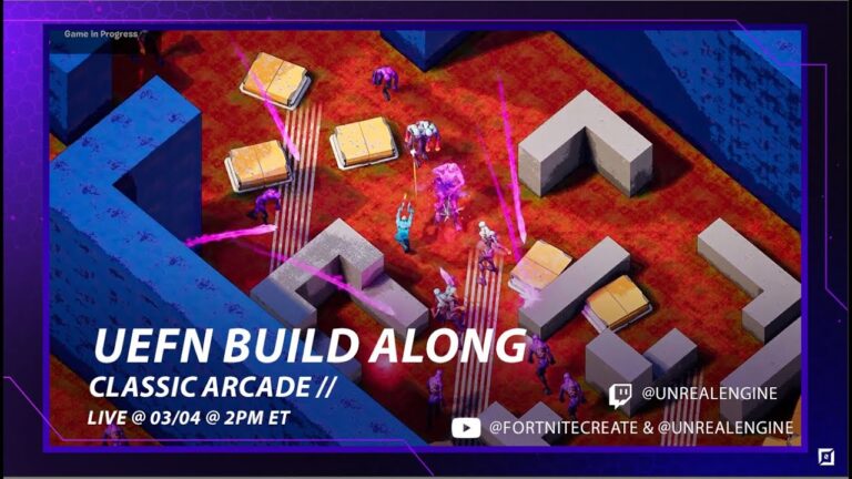 Read more about the article Classic Arcade | UEFN Build Along