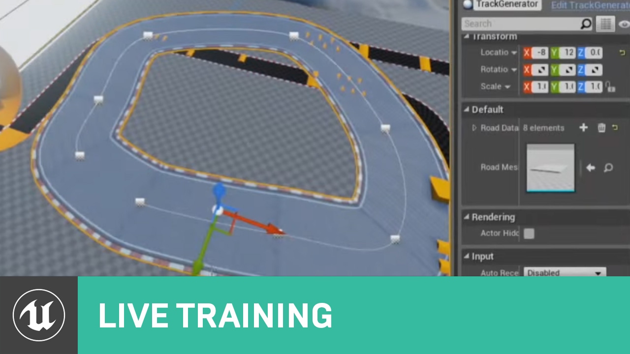 Read more about the article Using Splines & Spline Components | Live Training | Unreal Engine