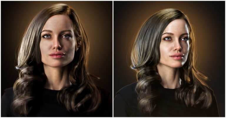 Read more about the article 3D Artist Shared Realistic Portrait of Angelina Jolie Made with ZBrush