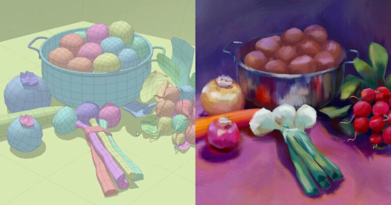 Read more about the article Artist Demonstrates That Painting in 3D is Similar to 2D