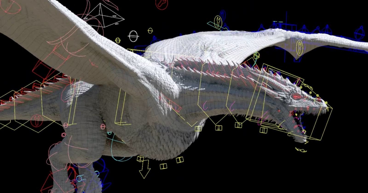 Read more about the article Breakdown: Detailed Game Of Thrones’ Drogon Rig In Maya & mGear