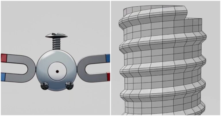 Read more about the article Check Out How Magnemite’s Coil Screws Were Recreated in 3D