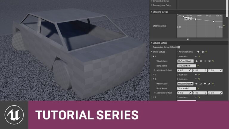Read more about the article Vehicles: Overview & Car Setup | 01 | v4.2 Tutorial Series | Unreal Engine