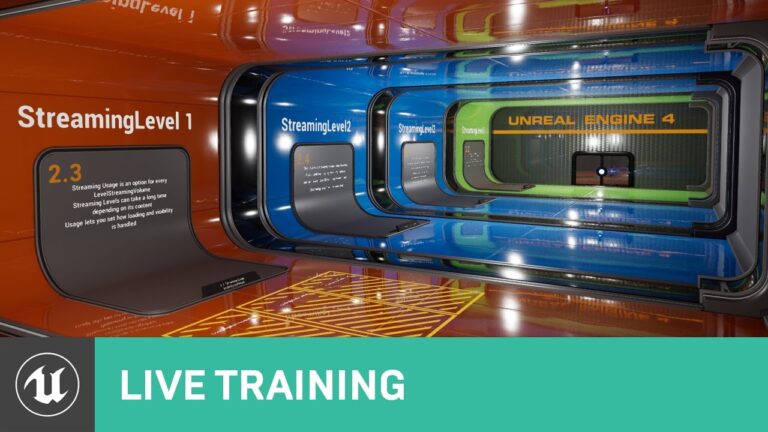 Read more about the article Getting Started with Level Streaming | Live Training | Unreal Engine