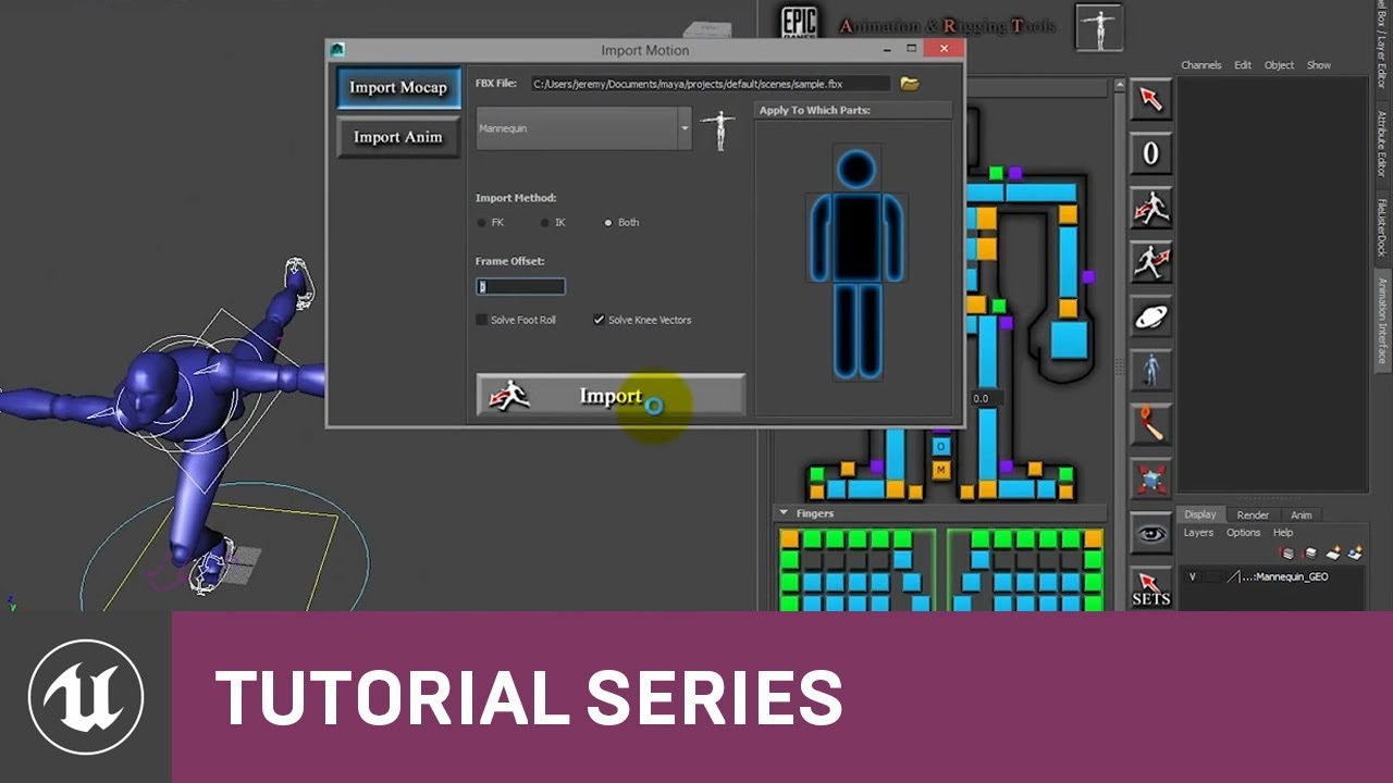 Read more about the article ART: Import & Export Motion Tools | 12 | Tutorial Series | Unreal Engine