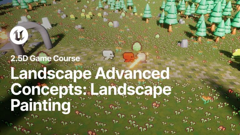 Read more about the article Landscape Advanced Concepts: Landscape Painting | 2.5D Game Course