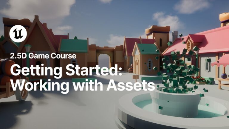 Read more about the article Getting Started: Working with Assets |  2.5D Game Course