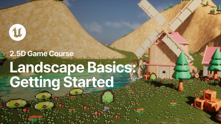 Read more about the article Landscape Basics: Getting Started | 2.5D Game Course