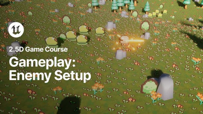 Read more about the article Gameplay: Enemy Setup | 2.5D Game Course