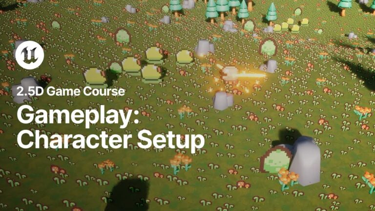 Read more about the article Gameplay: Character Setup | 2.5D Game Course