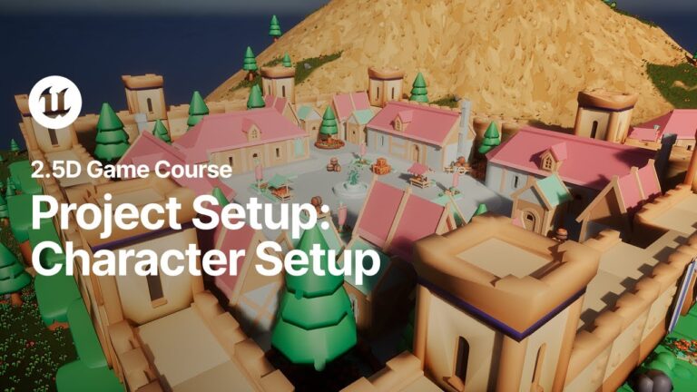 Read more about the article Project Setup: Character Setup  |  2.5D Game Course