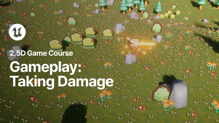 Read more about the article Gameplay: Taking Damage | 2.5D Game Course