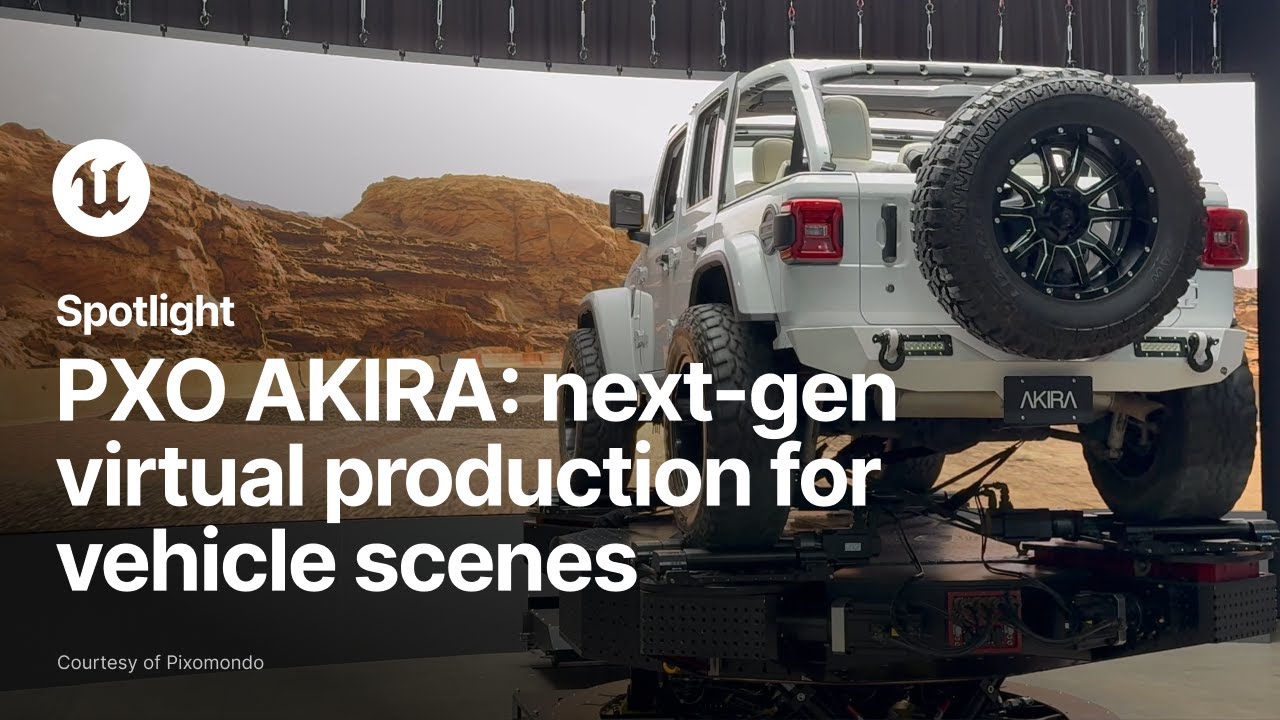 Read more about the article PXO AKIRA: pioneering virtual production for vehicle scenes | Spotlight | Unreal Engine